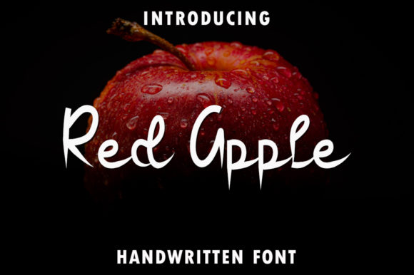 Red Apple Font