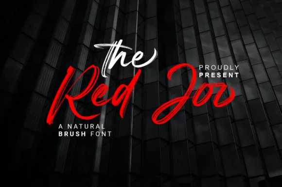 Red Joo Font Red Joo Font Poster 1