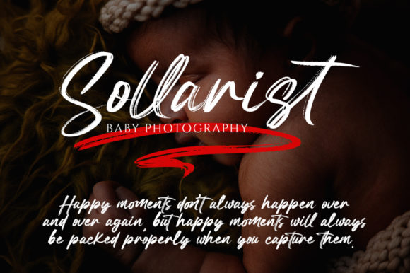Red Joo Font Poster 3