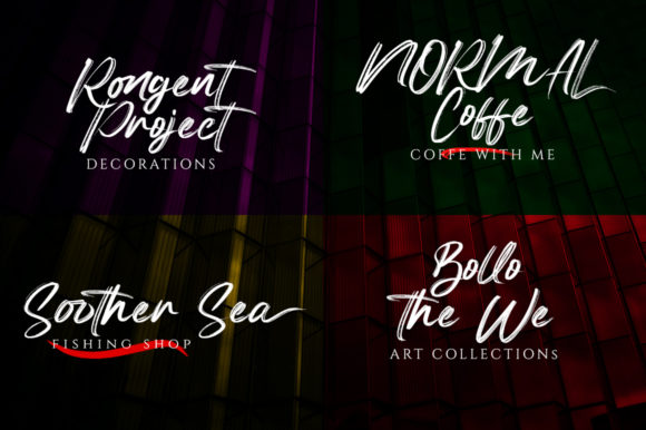 Red Joo Font Poster 4