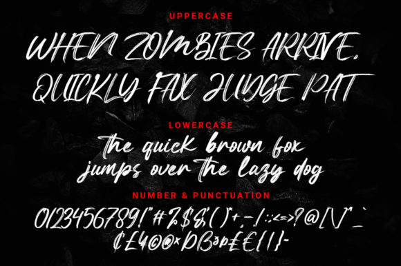 Red Joo Font Poster 8