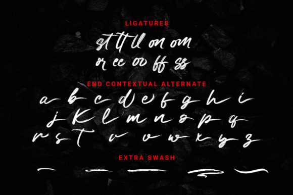 Red Joo Font Poster 9