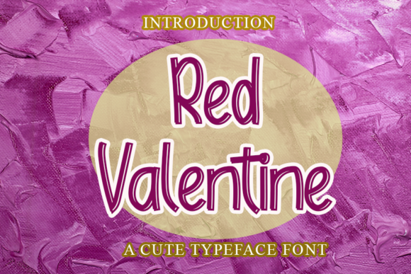 Red Valentine Font