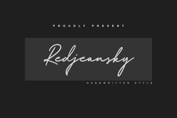 Redjeansky Font