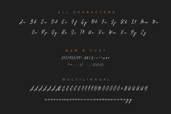 Redjeansky Font Poster 9