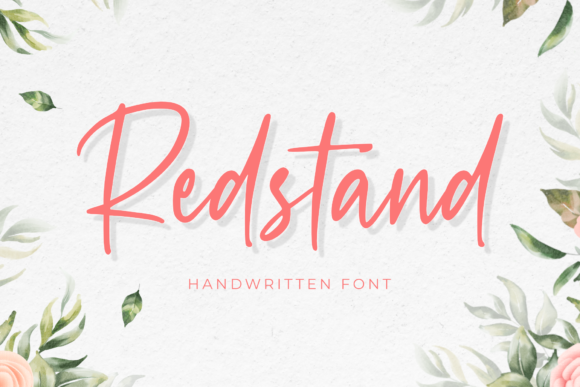 Redstand Font Poster 1