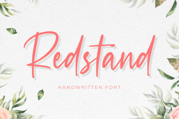 Redstand Font Redstand Font Poster 1