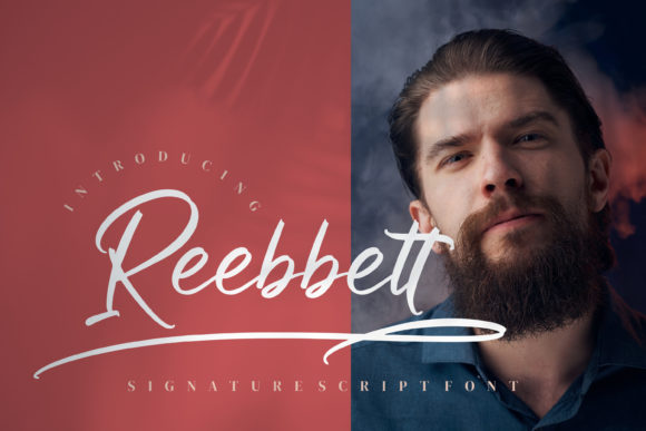 Reebbett Font Poster 1