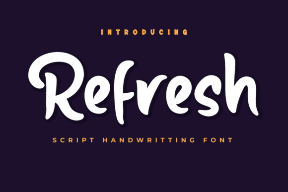 Refresh Font