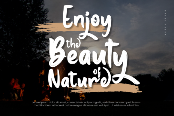 Regatta Font Poster 4