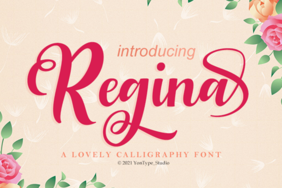 Regina Font Poster 1