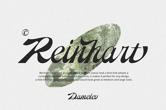 Reinhart Font Poster 1