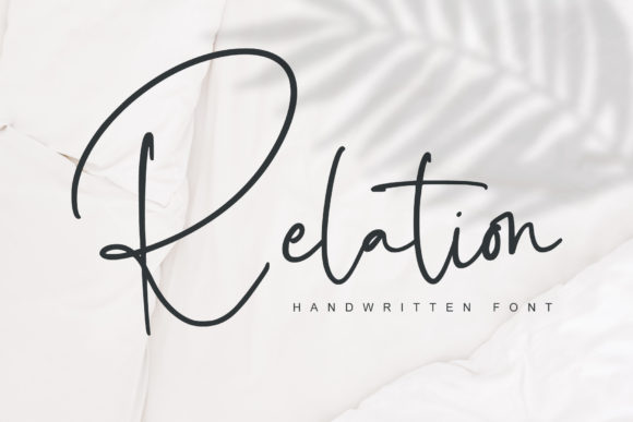 Relation Font Poster 1