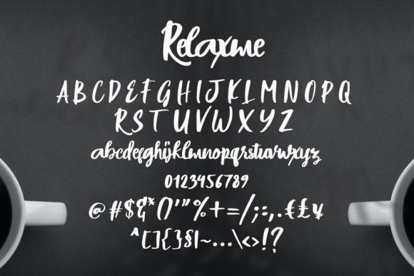 Relaxme Font Poster 5