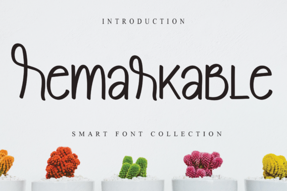 Remarkable Font Poster 1