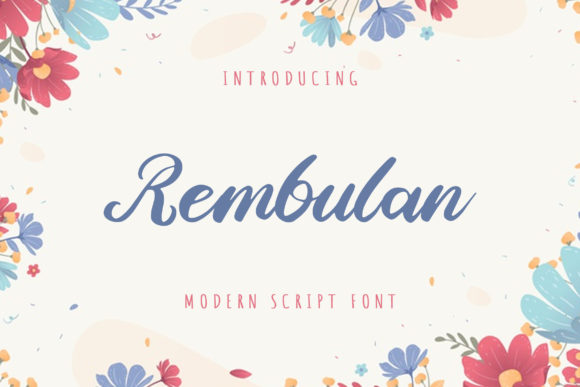 Rembulan Font