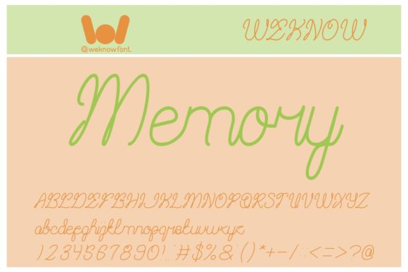 Remember Font Poster 2