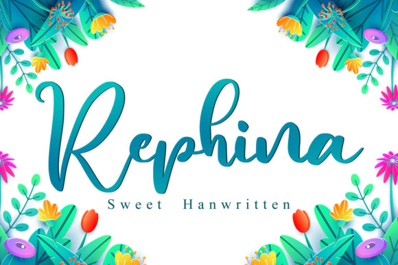 Rephina Font Poster 1