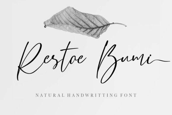 Restoe Bumi Font Poster 1