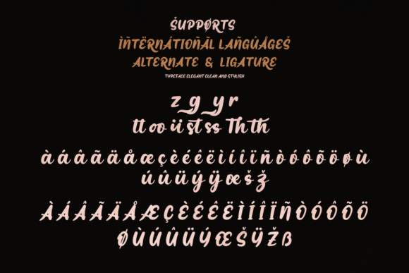 Resty Font Poster 11