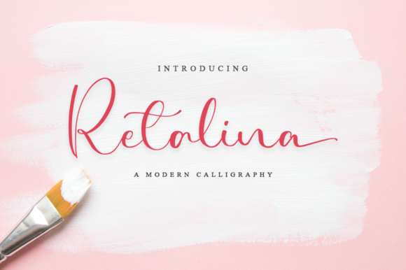 Retalina Font Poster 1