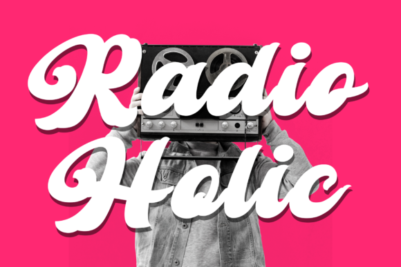 Retro Young Font Poster 7