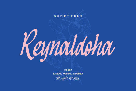 Reynaldoha Font Poster 1