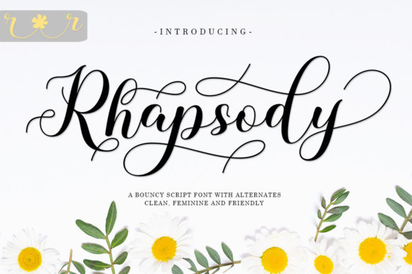 Rhapsody Font Poster 1