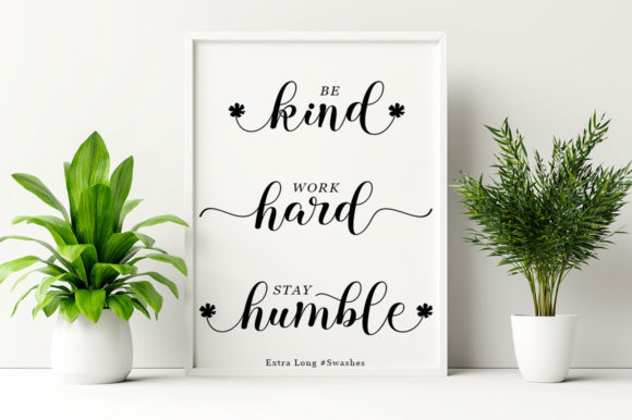 Rhapsody Font Poster 2