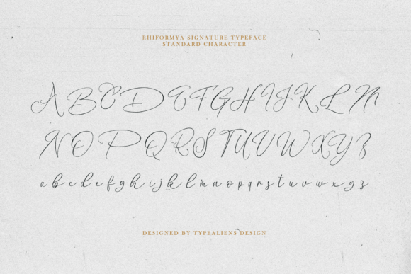 Rhiformya Font Poster 9