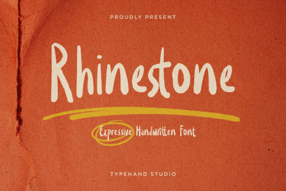 Rhinestone Font