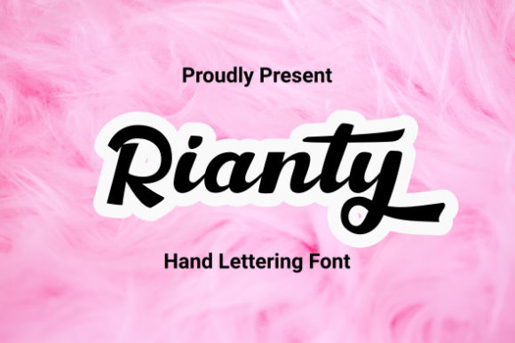 Rianty Font Poster 1