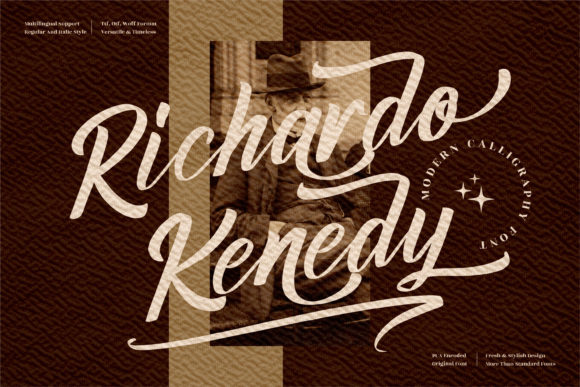 Richardo Kenedy Font Poster 1