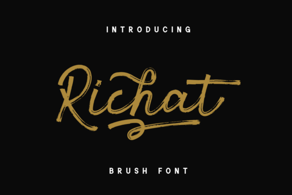 Richat Font Poster 1