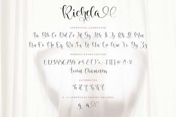 Richela Font Poster 6