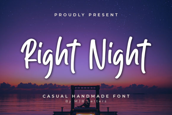 Right Night Font