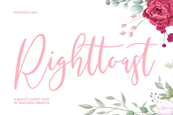 Righttoast Font