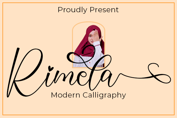 Rimela Font Poster 1