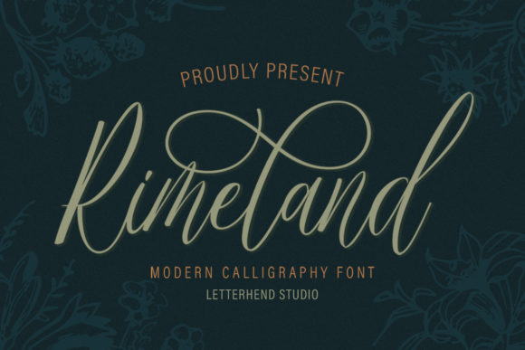 Rimeland Font Poster 1