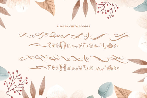 Risalah Cinta Font Poster 8