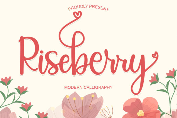 Riseberry Font Poster 1