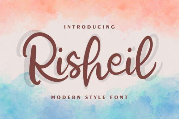 Risheil Font Poster 1