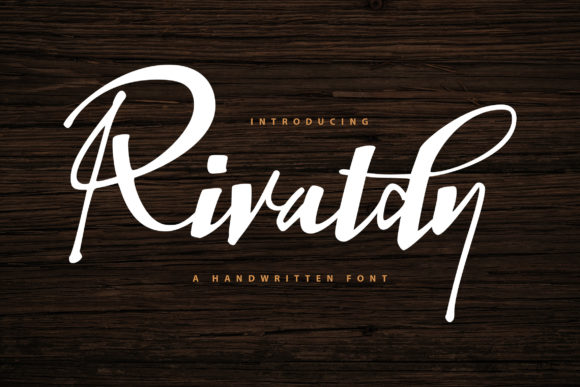 Rivaldy Font Poster 1