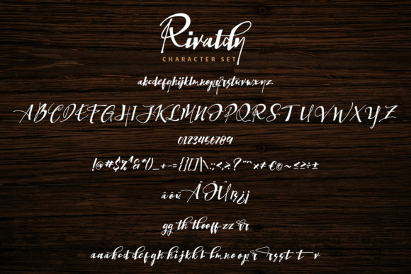 Rivaldy Font Poster 6