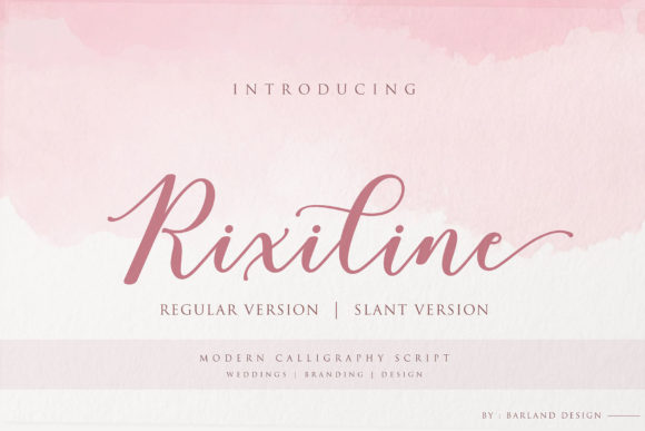 Rixiline Script Font