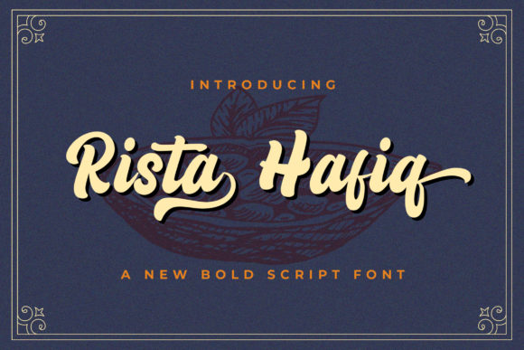 Rizta Hafiq Font Poster 1