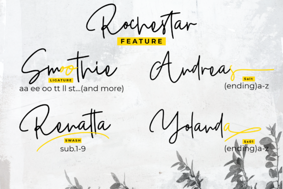 Rochestar Font Poster 11