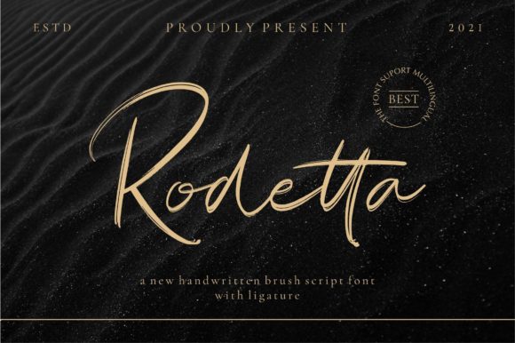 Rodetta Font Poster 1