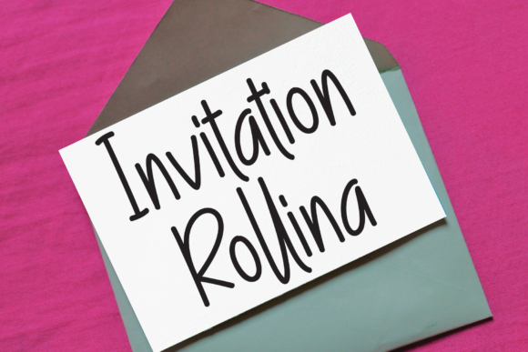 Rogellika Font Poster 8