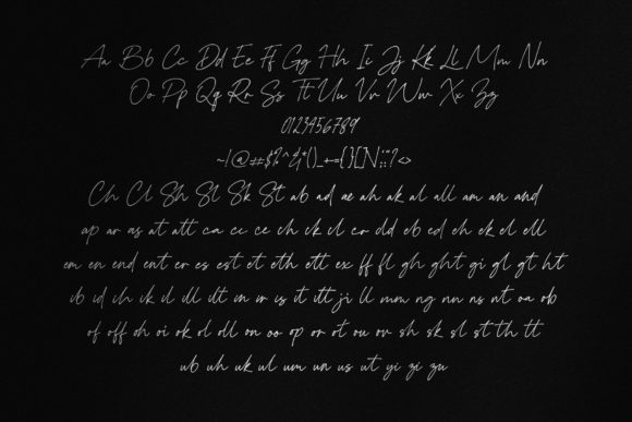 Rolasan Signature Font Poster 5